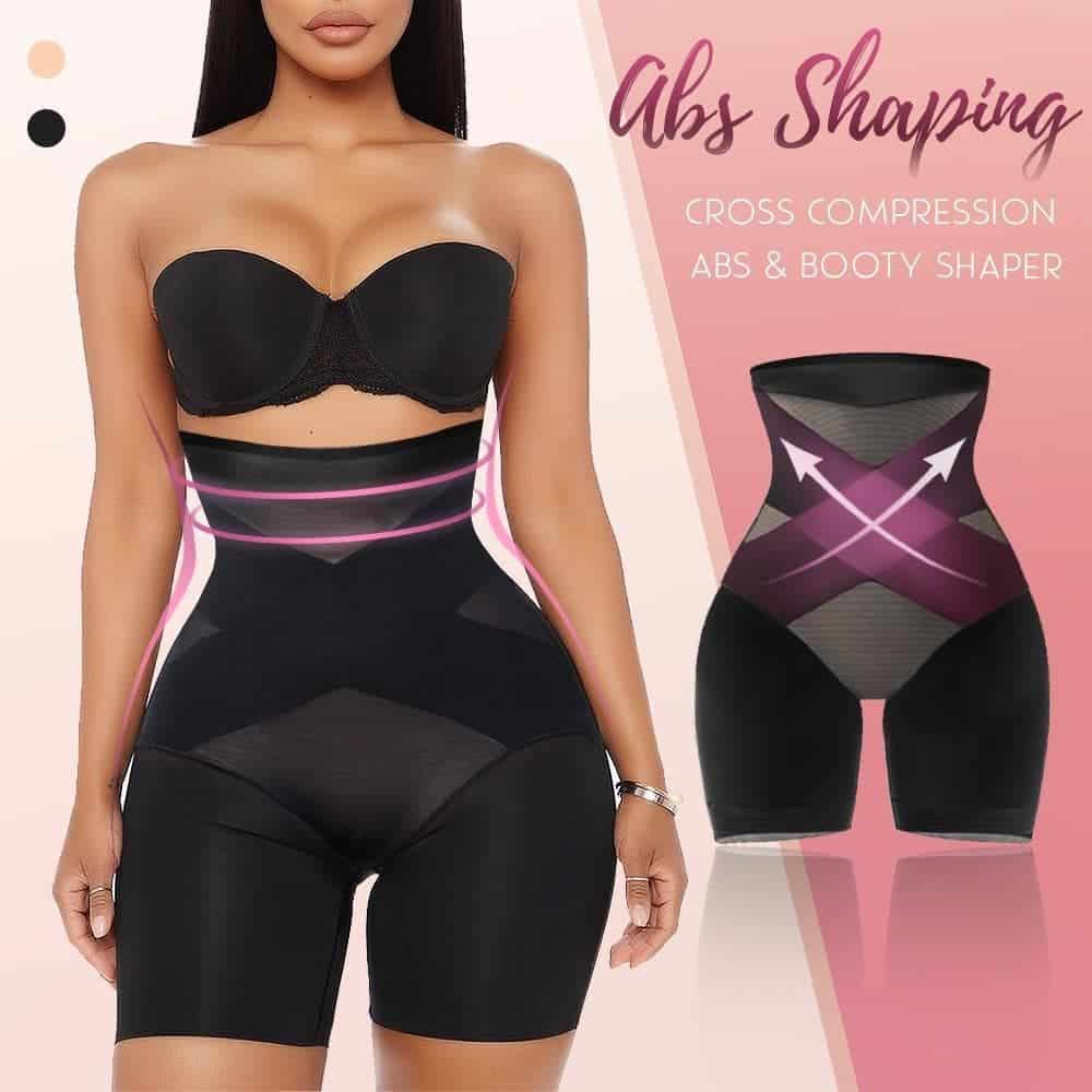 💥Cross Compression High Waisted Shaper