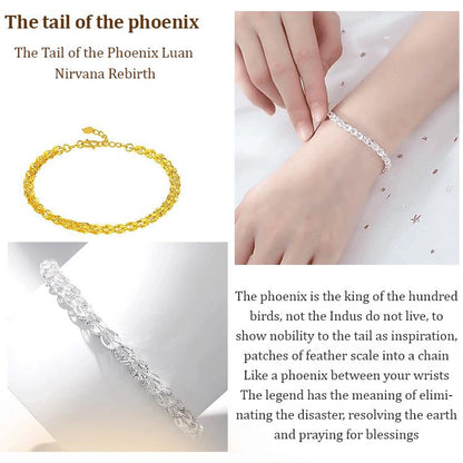✨Phoenix Tail Plume Bracelet
