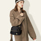 🎉Limited Time 49% 0FF🎁Classic Multifunctional Compartments Adjustable Wide Shoulder Strap PU Leather Crossbody Bag