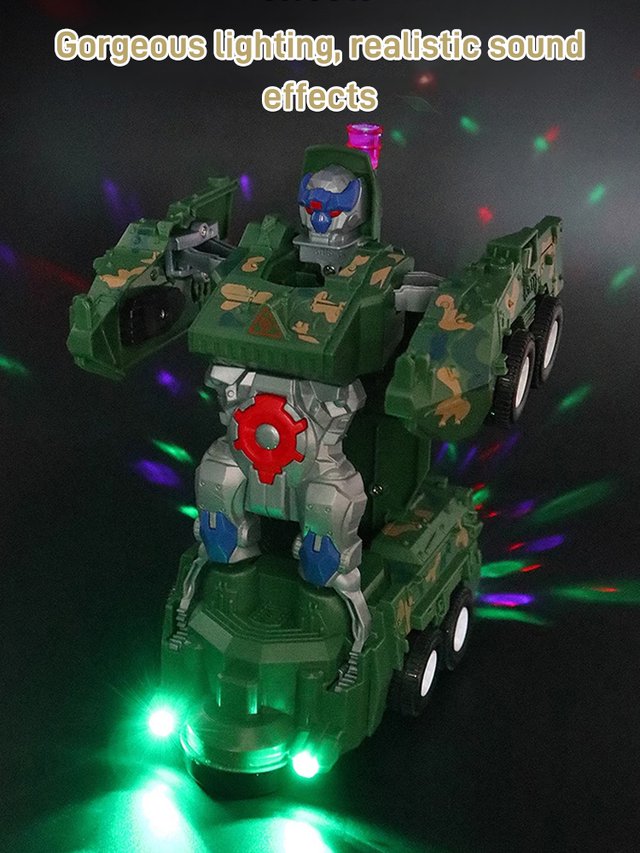 ⏰🎁Electric Transforming Fun Toy🌲