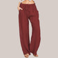 Women's Summer Linen Cotton Wide Leg Pants