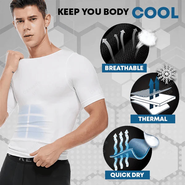 Men's Body Shaping Thermal T-Shirt