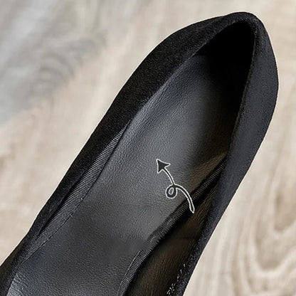👠High-Quality Women's Pointed-Toe Black High Heels