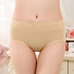 Women's Super Soft Cotton Mid-waist Leak-proof Period Panties