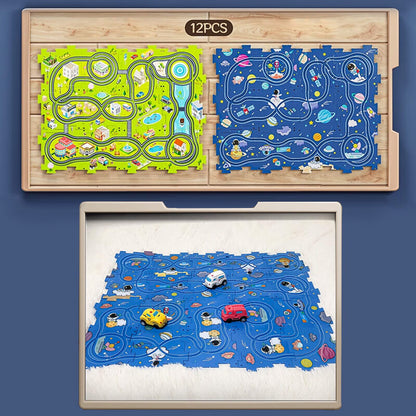 🔥Hot Sales - 49% OFF🎁Children's DIY City Train Wagon Puzzle