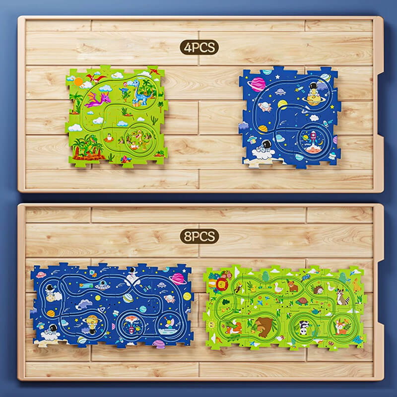 🔥Hot Sales - 49% OFF🎁Children's DIY City Train Wagon Puzzle