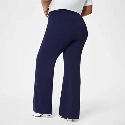 💥LAST DAY 49% OFF💖Women's Plus Size High Stretch High-Waist Wide-Leg Pants👖