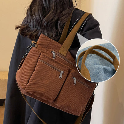 💥Hot Sales-49% OFF🍃Vintage Solid Color Shoulder Bag