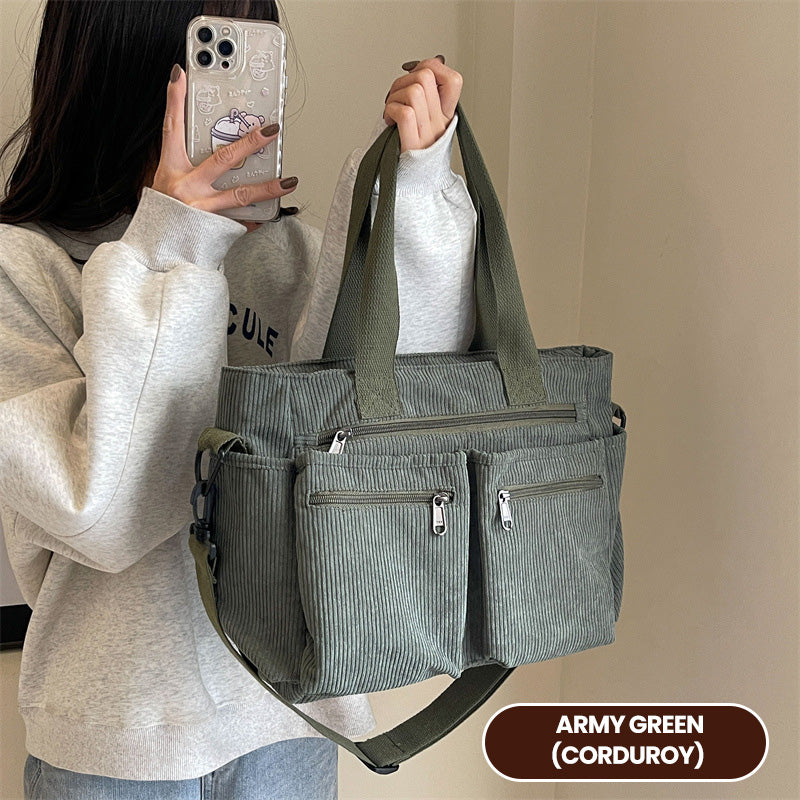 💥Hot Sales-49% OFF🍃Vintage Solid Color Shoulder Bag
