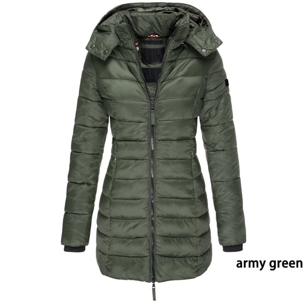 ❄️Early Winter Discount-49% OFF❄️Winter women's mid-length padded jacket warm hooded jacket