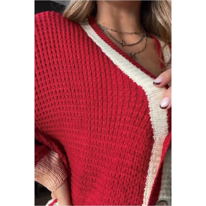 Women's Fashion Knit Cardigan Sweater