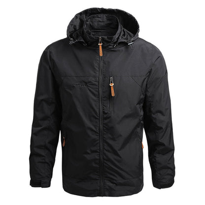 Climbing Field Jacket Men's Windproof Outerwear Waterproof Softshell Tactical Jacket Coat