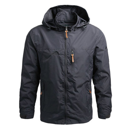 Climbing Field Jacket Men's Windproof Outerwear Waterproof Softshell Tactical Jacket Coat