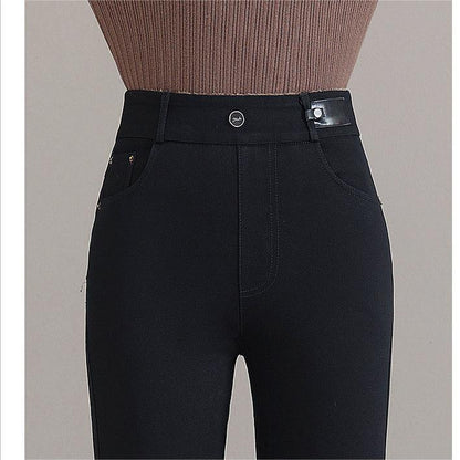👖 50% OFF NOW! 💕 Women's High Waist Warm Skinny Jeans - Stretchy & Slimming, Perfect for All-Day Comfort and Style ✨