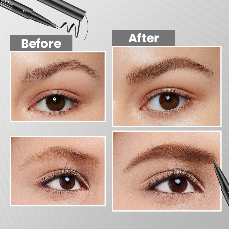 🔥Limited Time Sale🔥 2 in 1 Liquid Eyebrow Pen - Waterproof & Sweatproof