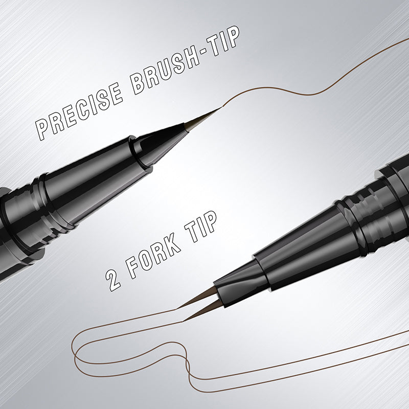 🔥Limited Time Sale🔥 2 in 1 Liquid Eyebrow Pen - Waterproof & Sweatproof