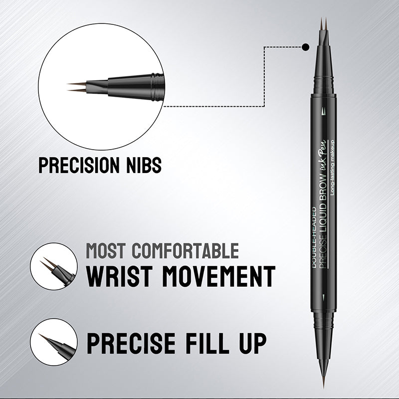 🔥Limited Time Sale🔥 2 in 1 Liquid Eyebrow Pen - Waterproof & Sweatproof