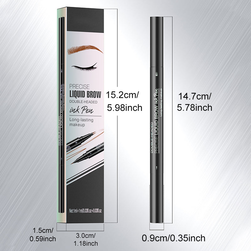 🔥Limited Time Sale🔥 2 in 1 Liquid Eyebrow Pen - Waterproof & Sweatproof