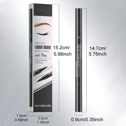🔥Limited Time Sale🔥 2 in 1 Liquid Eyebrow Pen - Waterproof & Sweatproof
