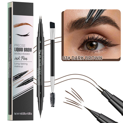 🔥Limited Time Sale🔥 2 in 1 Liquid Eyebrow Pen - Waterproof & Sweatproof
