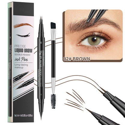 🔥Limited Time Sale🔥 2 in 1 Liquid Eyebrow Pen - Waterproof & Sweatproof