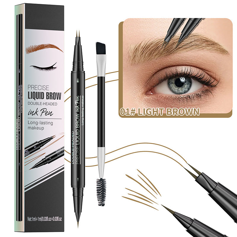 🔥Limited Time Sale🔥 2 in 1 Liquid Eyebrow Pen - Waterproof & Sweatproof