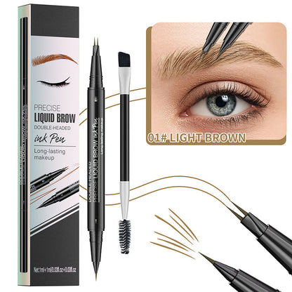🔥Limited Time Sale🔥 2 in 1 Liquid Eyebrow Pen - Waterproof & Sweatproof