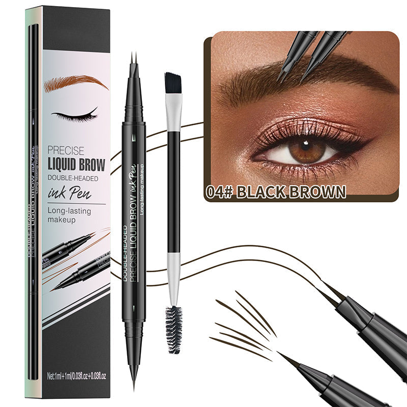 🔥Limited Time Sale🔥 2 in 1 Liquid Eyebrow Pen - Waterproof & Sweatproof