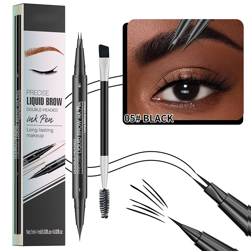 🔥Limited Time Sale🔥 2 in 1 Liquid Eyebrow Pen - Waterproof & Sweatproof