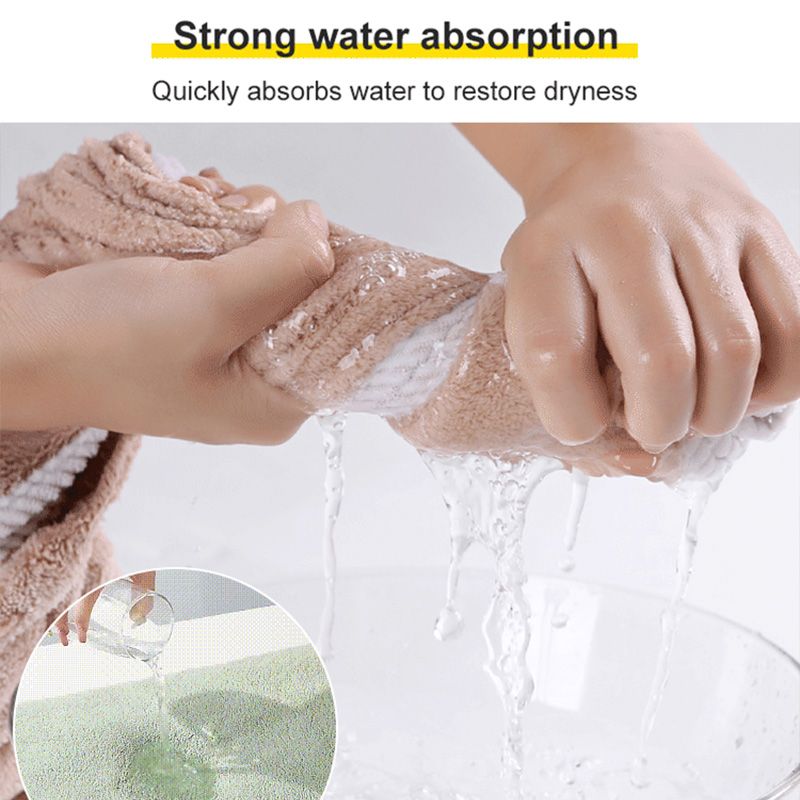 🔥Limited Special Sale 49%OFF🛀Faux Coral Fleece Absorbent Bath Towel - Nice Gift🎀