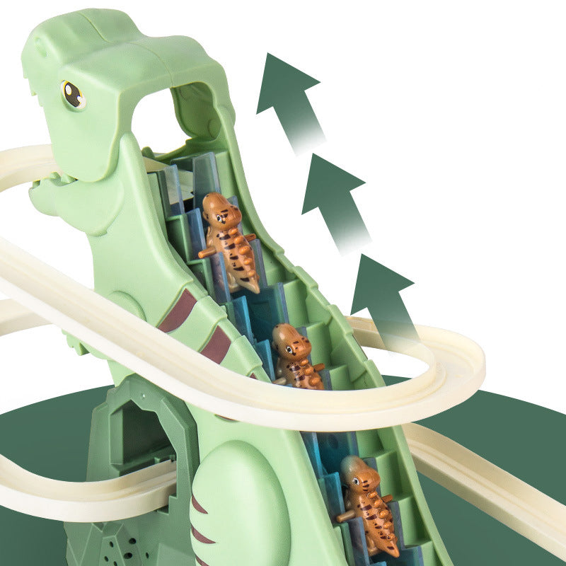 THE BEST CHRISTMAS GIFT 🎅 Electric Dinosaur Chase Race Track Playset