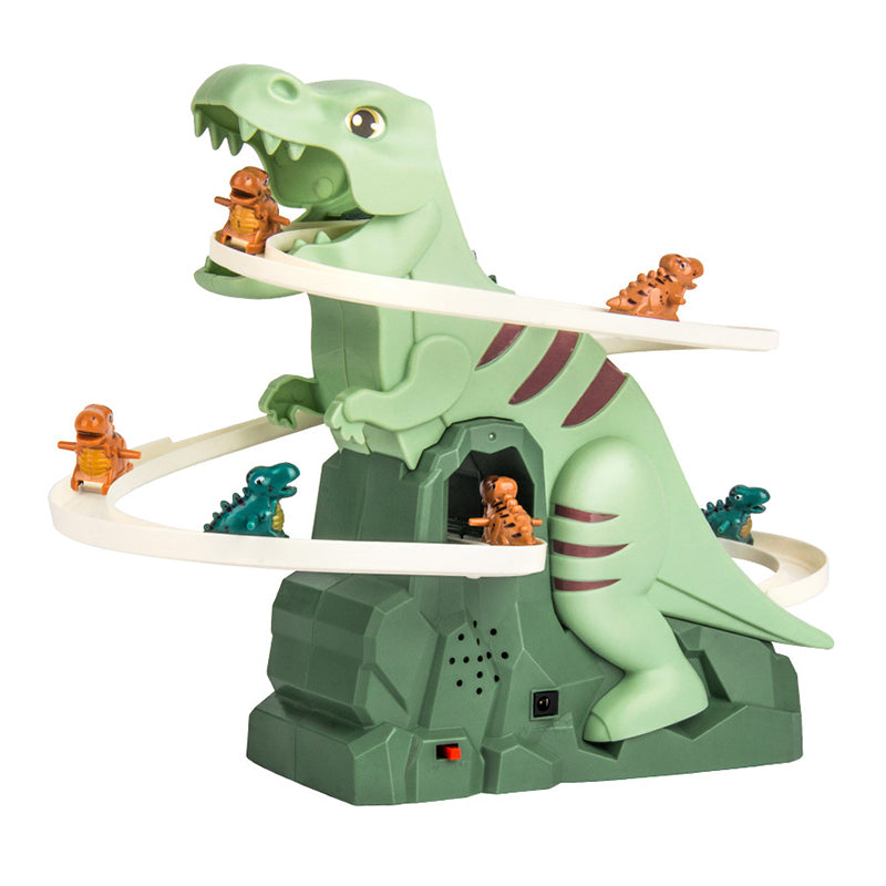 THE BEST CHRISTMAS GIFT 🎅 Electric Dinosaur Chase Race Track Playset