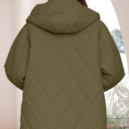 Women's Winter Coldproof Lightweight Hooded Cotton Jacket