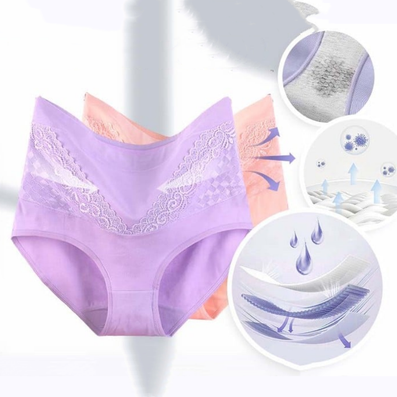 Women's Skin-Friendly Antibacterial Plus Size Underwear