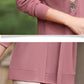 Women's Chic Embroidered Long-Sleeve Knit Top
