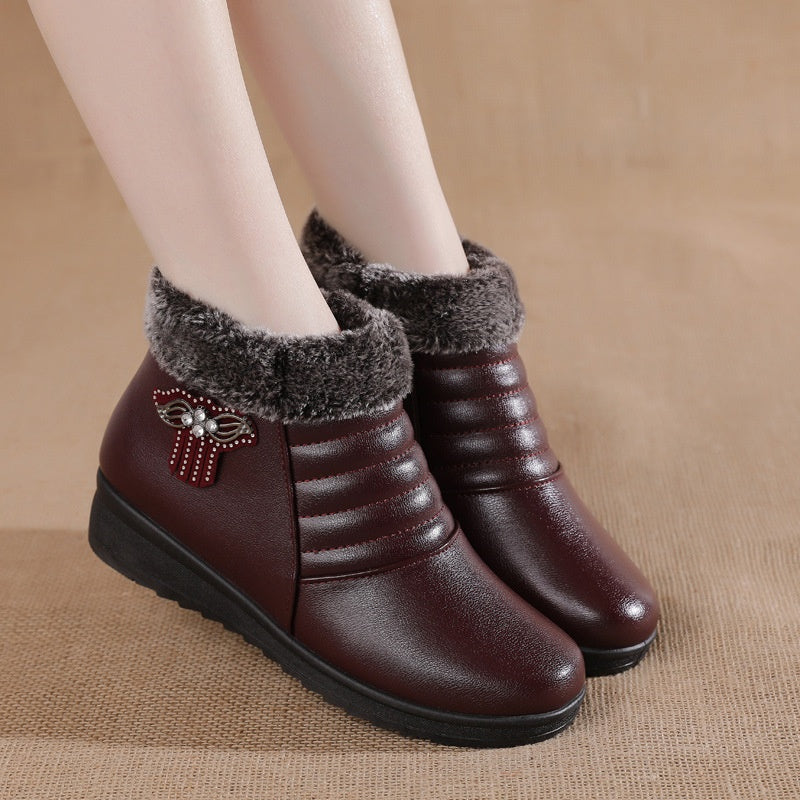 Fashionable Warm Women's Anti-Slip Winter Boots