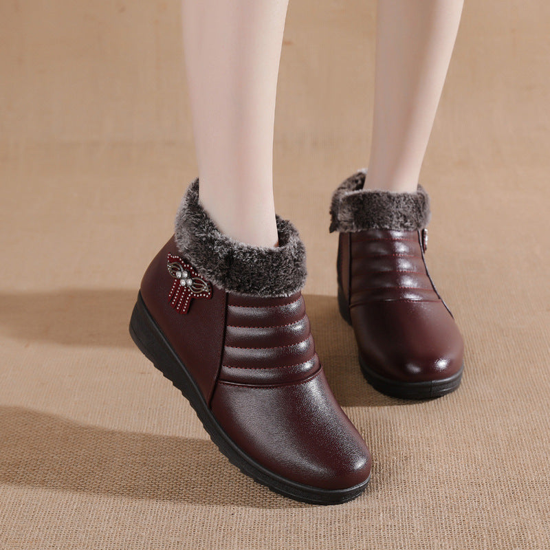 Fashionable Warm Women's Anti-Slip Winter Boots