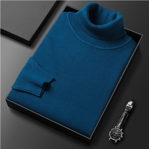 Men's Solid Color Premium Sweater