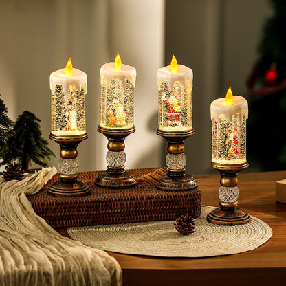 🎁Hot Promotion 50% Off🎅Christmas Candle Night Light🕯️