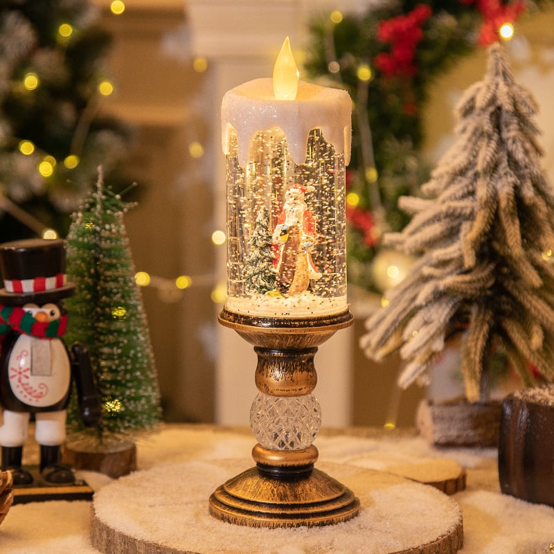 🎁Hot Promotion 50% Off🎅Christmas Candle Night Light🕯️