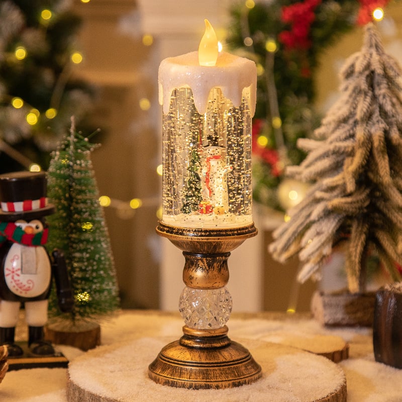 🎅Hot Promotion 49% Off🎅Christmas Candle Night Light🕯️