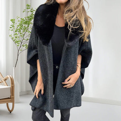 💖Limited Sale 50% OFF💖 Women's Faux Fur Collar Puffer Coat