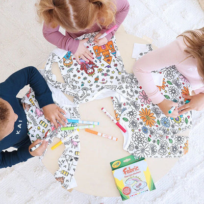 DIY Cartoon Colorable Pajamas for Kids