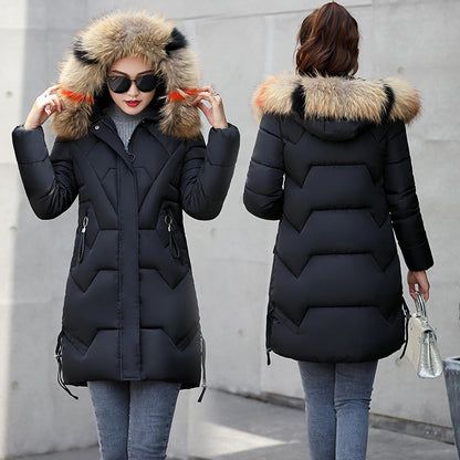 ❄️Winter Specials❄️ Women's Puffer Coat with Faux Fur Hood