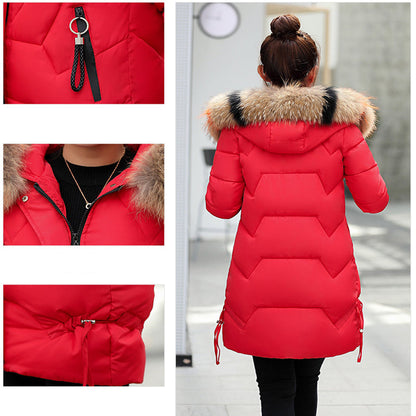 ❄️Winter Specials❄️ Women's Puffer Coat with Faux Fur Hood