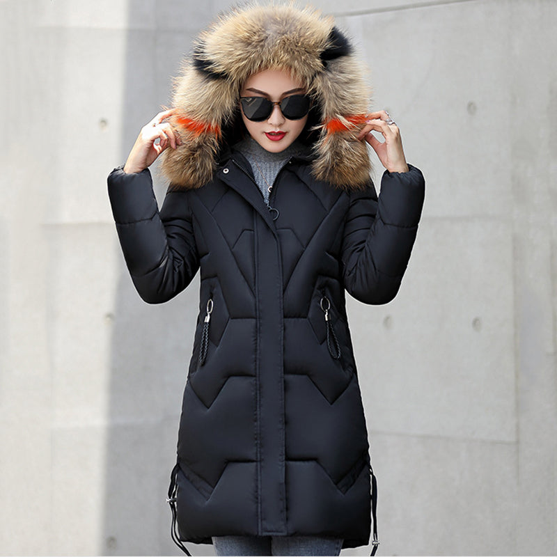 ❄️Winter Specials❄️ Women's Puffer Coat with Faux Fur Hood