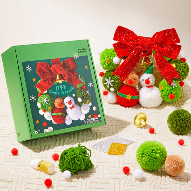 Christmas Rotating Music 3D Puzzle & Craft Wreath