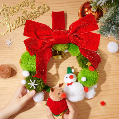 Christmas Rotating Music 3D Puzzle & Craft Wreath