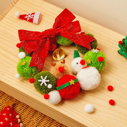 Christmas Rotating Music 3D Puzzle & Craft Wreath