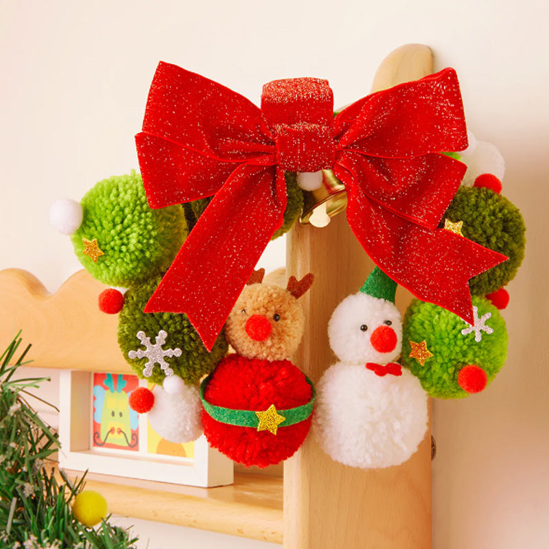 Christmas Rotating Music 3D Puzzle & Craft Wreath